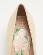 BOWOW DÉCOLLETÉ IN PRINTED CALFSKIN 45MM - Image 2